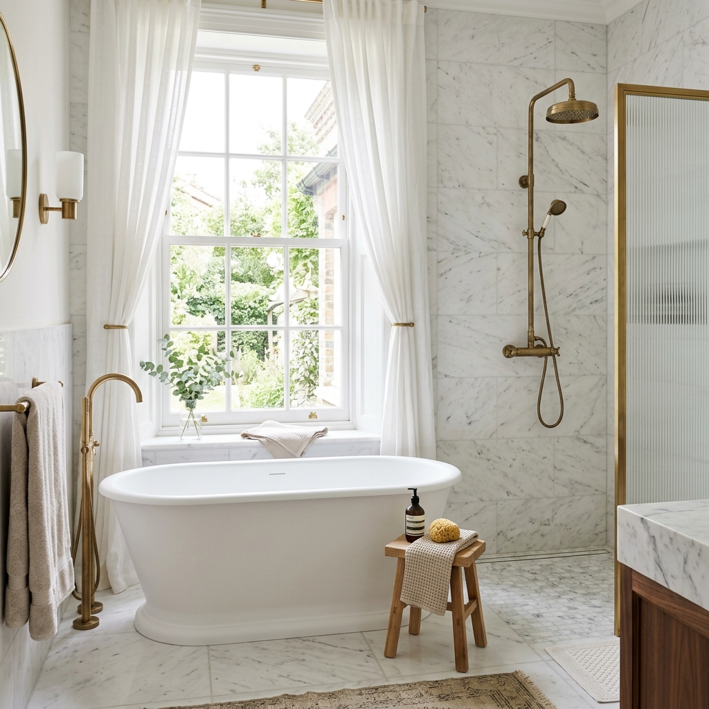 Luxury bathroom renovation